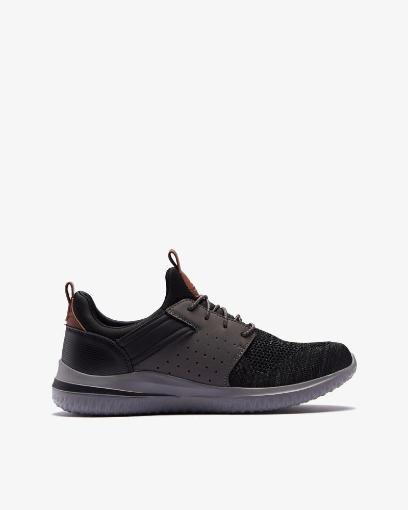  Zapatillas Bajas Hombre SKECHERS Negro 210238 DELSON 3.0 CICADA