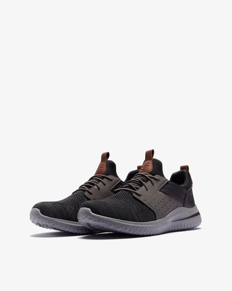 Sapatilhas Baixas Homem SKECHERS Negro 210238 DELSON 3.0 CICADA