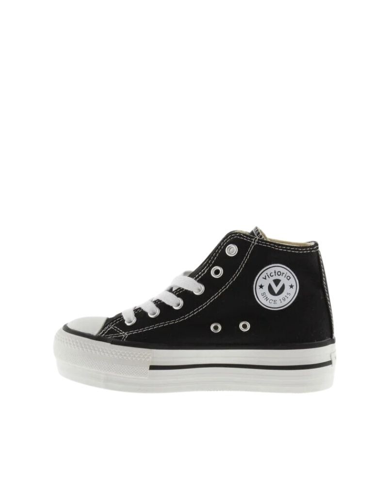 Zapatillas urbanas mujer negras Victoria
