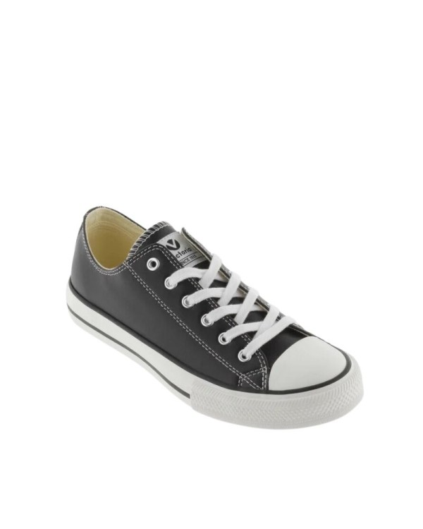 Sapatilhas baixas estilo casual em preto Victoria