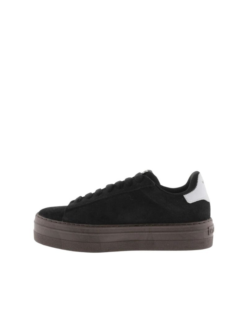 VICTORIA Zapatillas Bajas Mujer Negro 1092171 Made In Spain.