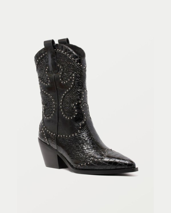 NOA HARMON Botines Cowboy Mujer Negro 9772