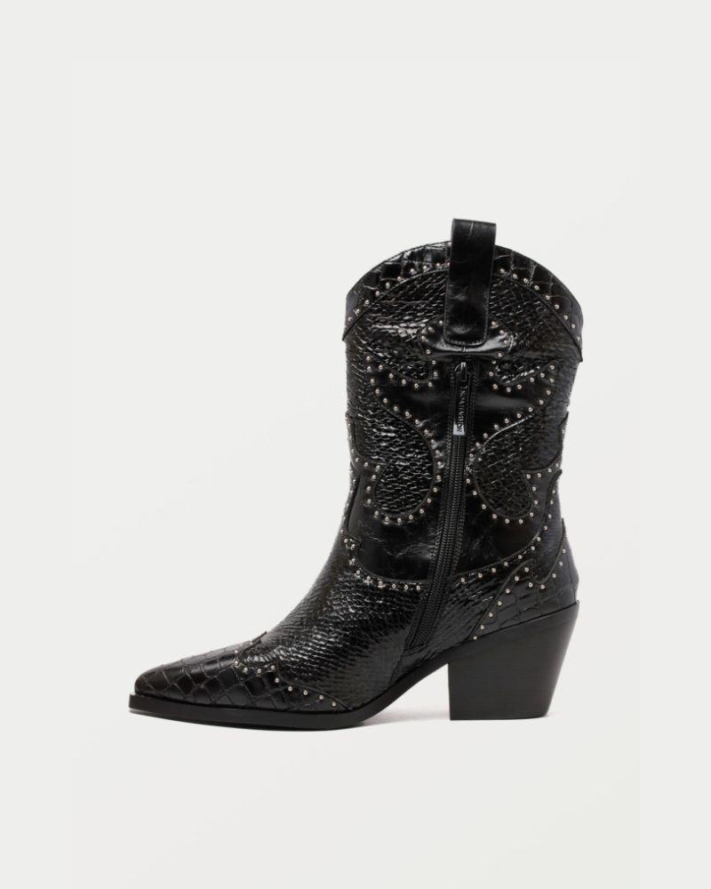 NOA HARMON Botas Cowboy Mulher Preto 9772