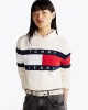  Jersey Manga larga Mujer TOMMY HILFIGER Beige DW0DW19335