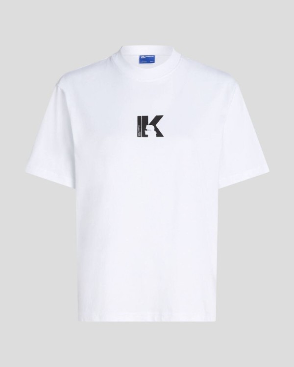 Camisetas Manga corta Mujer Karl Lagerfeld Blanco A1W17031