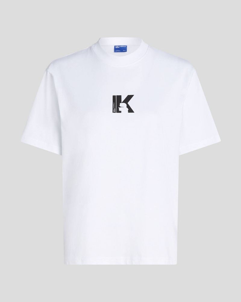  Camisetas Manga corta Mujer Karl Lagerfeld Blanco A1W17031