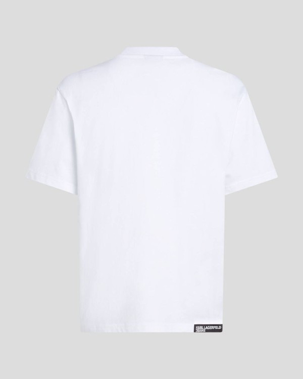  Camisetas Manga corta Mujer Karl Lagerfeld Blanco A1W17031