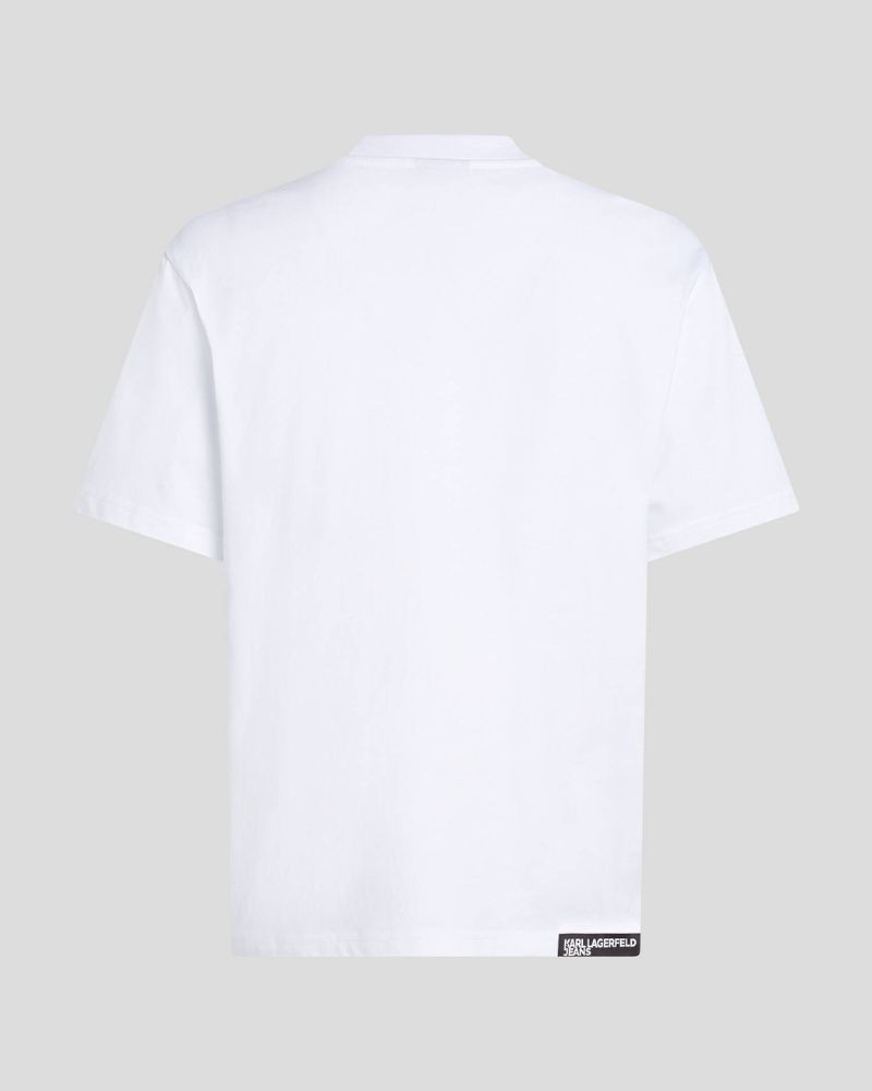  Camisetas Manga corta Mujer Karl Lagerfeld Blanco A1W17031
