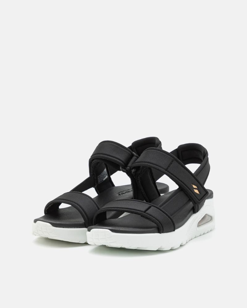  Sandalias Abiertas Mujer SKECHERS Negro 119813 UNO SUMMER STAND2
