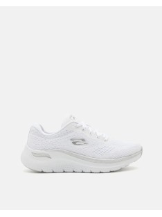 Sapatilhas Baixas Fascite Plantar Mulher SKECHERS Branco 150067 ARCH FIT 2.0 GLOW THE DISTANCE