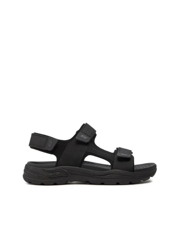  Sandalias Abiertas Fascitis plantar Hombre SKECHERS Negro 204349 ARCH FIT MOTLEY SD KONTRA
