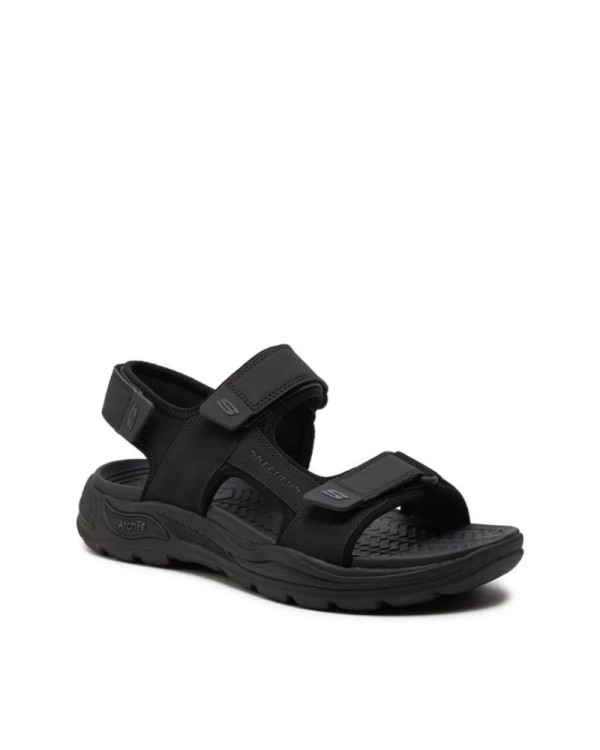  Sandalias Abiertas Fascitis plantar Hombre SKECHERS Negro 204349 ARCH FIT MOTLEY SD KONTRA