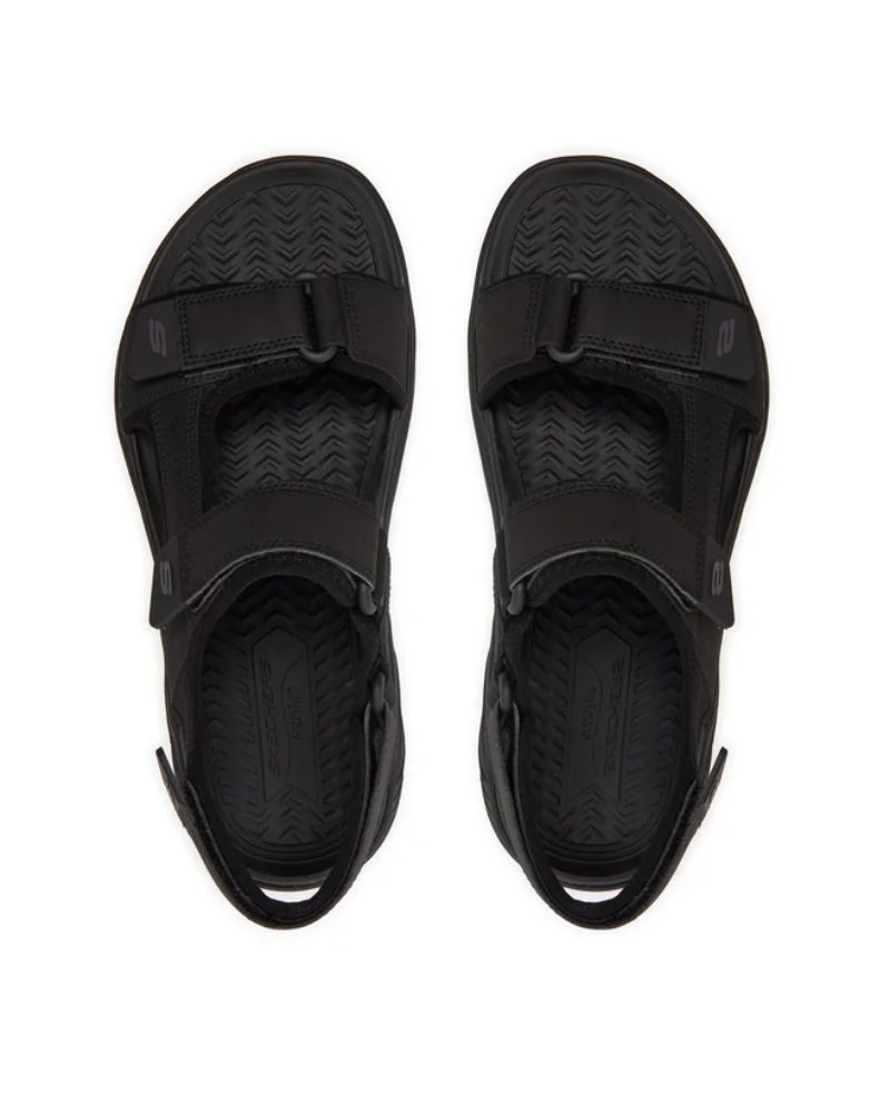  Sandalias Abiertas Fascitis plantar Hombre SKECHERS Negro 204349 ARCH FIT MOTLEY SD KONTRA