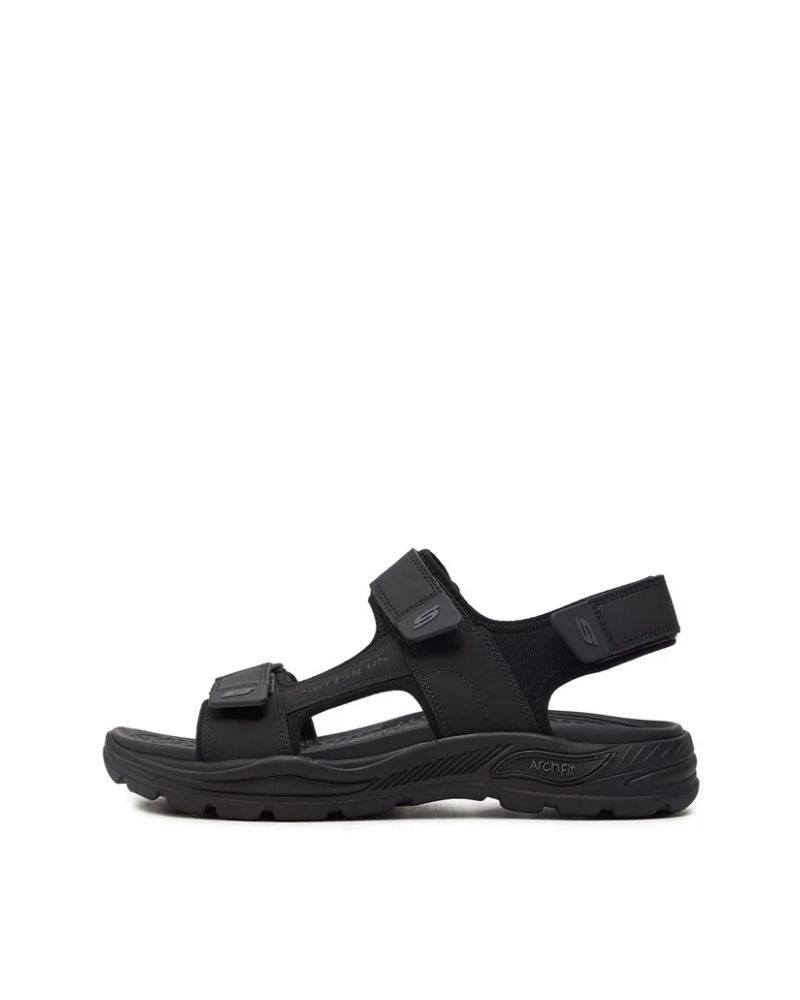 Sandálias Abertas Fascite Plantar Homem SKECHERS Preto 204349 ARCH FIT MOTLEY SD KONTRA