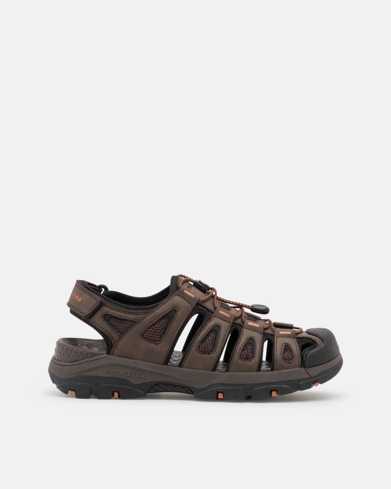  Sandalias Abiertas Hombre SKECHERS Marrón 204111 RELAXED FIT