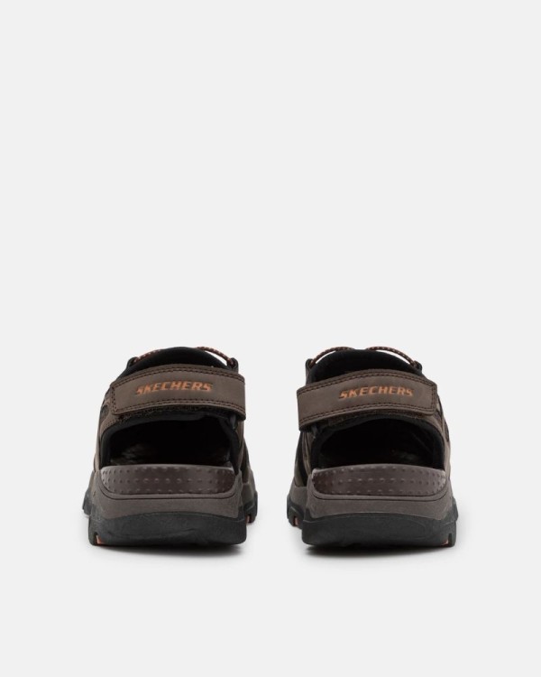  Sandalias Abiertas Hombre SKECHERS Marrón 204111 RELAXED FIT