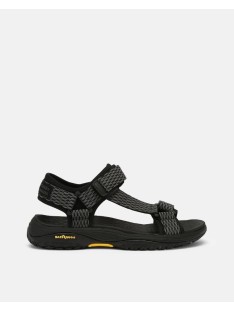  Sandalias Abiertas Hombre SKECHERS Negro 204351 RELAXED FIT LOMELL RIP TIDE