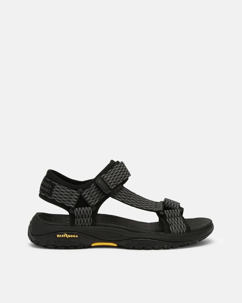  Sandalias Abiertas Hombre SKECHERS Negro 204351 RELAXED FIT LOMELL RIP TIDE