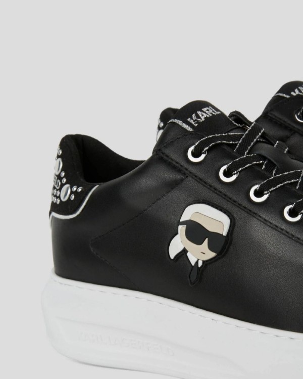Sapatilhas Baixas Mulher Karl Lagerfeld Preto KL62529M KAPRI