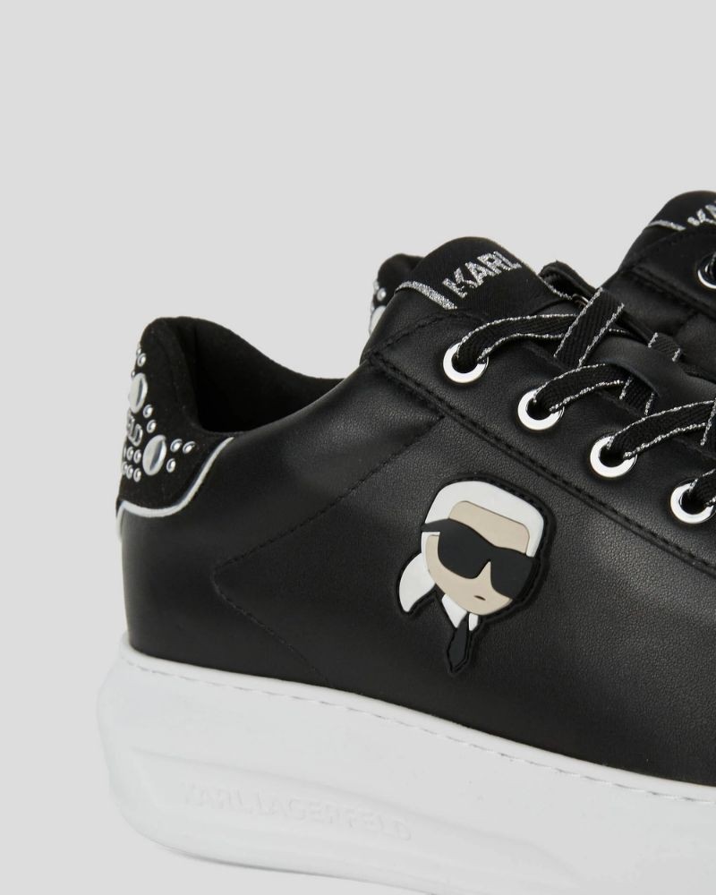 Sapatilhas Baixas Mulher Karl Lagerfeld Preto KL62529M KAPRI