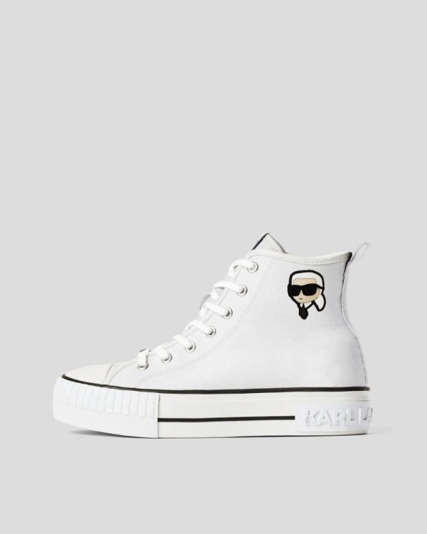  Zapatillas Altas Mujer Karl Lagerfeld Blanco KL60445T KAMPUS MAX