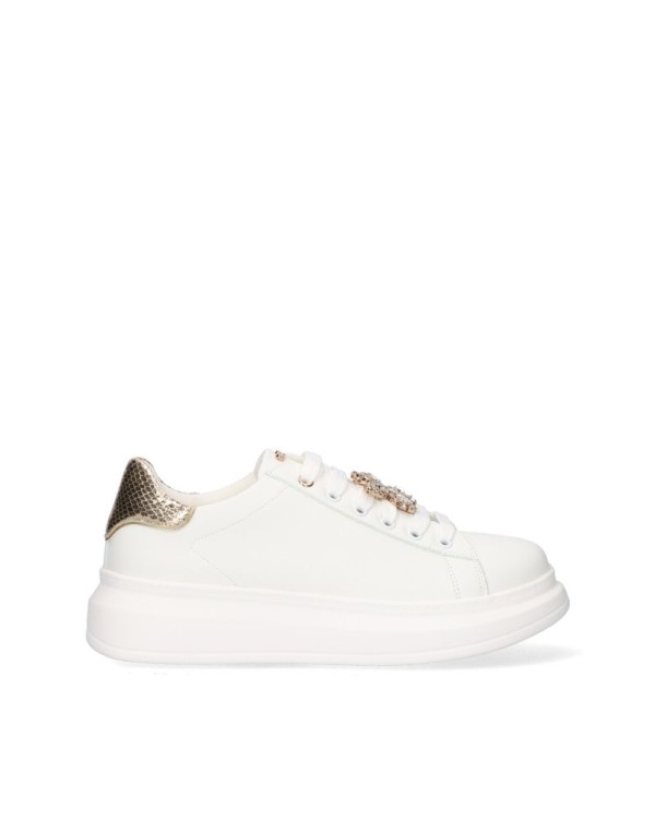 Sapatilhas Baixas Mulher EXE Branco BUTTERFLY