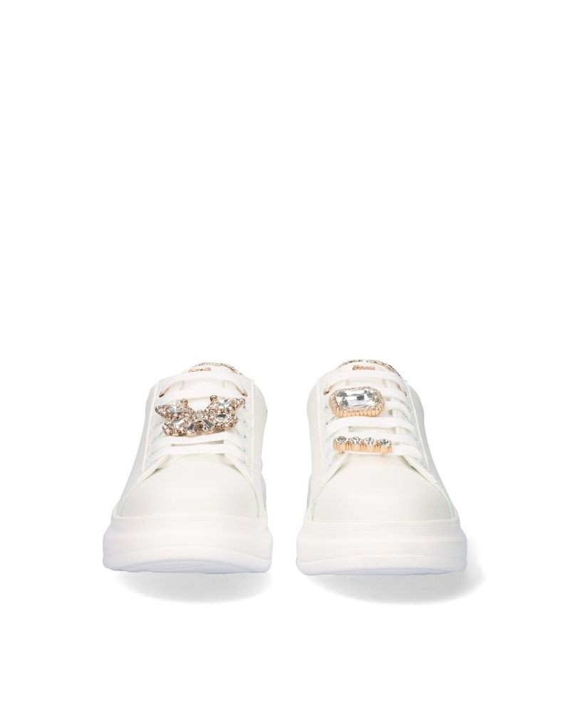 Sapatilhas Baixas Mulher EXE Branco BUTTERFLY