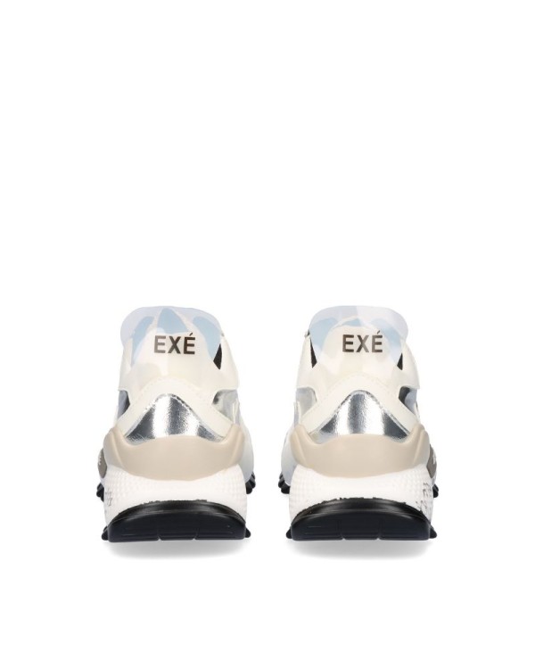  Zapatillas Bajas Mujer EXE Plata D190608 13