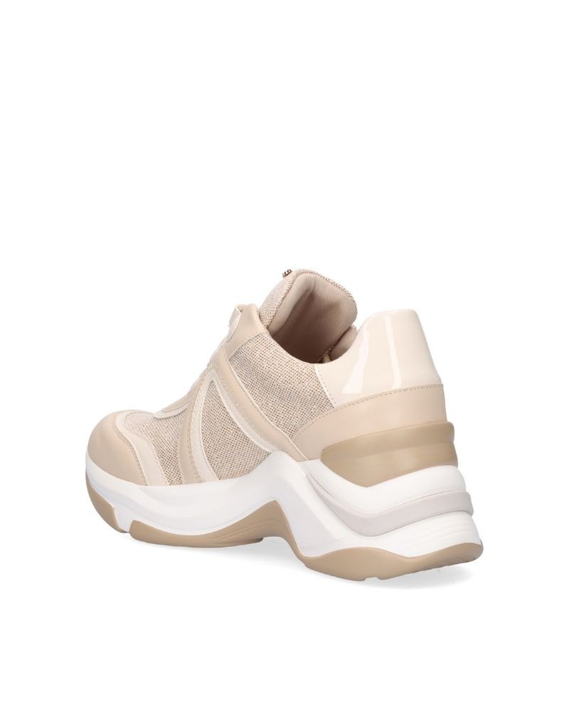 Zapatillas Bajas Mujer EXE Beige 106 22WEX133