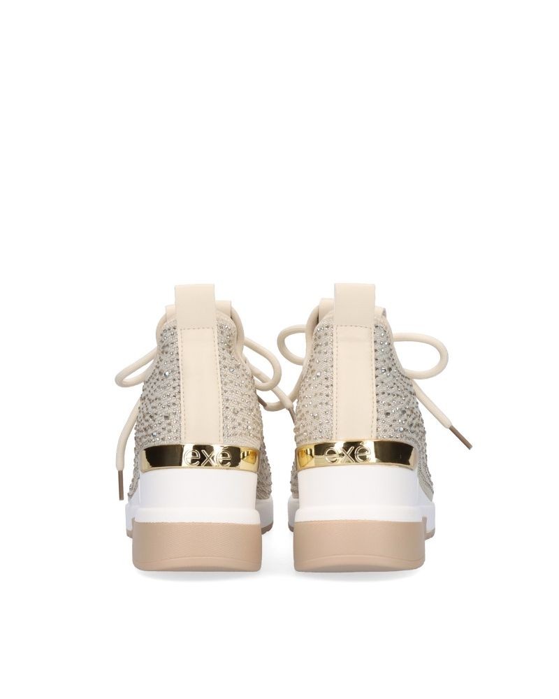 Zapatillas Bajas Mujer EXE Beige 34 31EX13