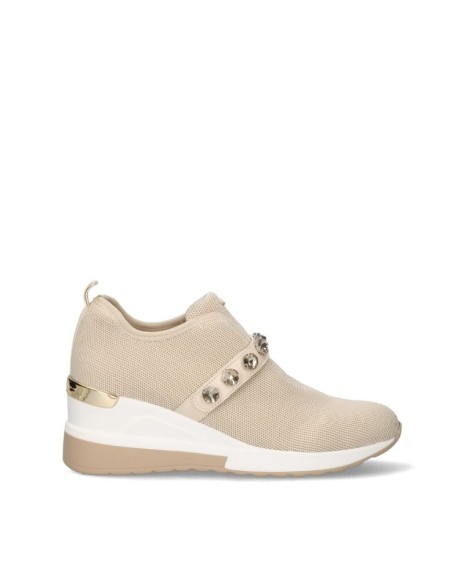 Zapatillas Bajas Mujer EXE Beige 34 51EX16