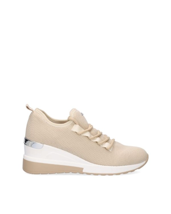 Zapatillas Bajas Mujer EXE Beige 34 51EX17