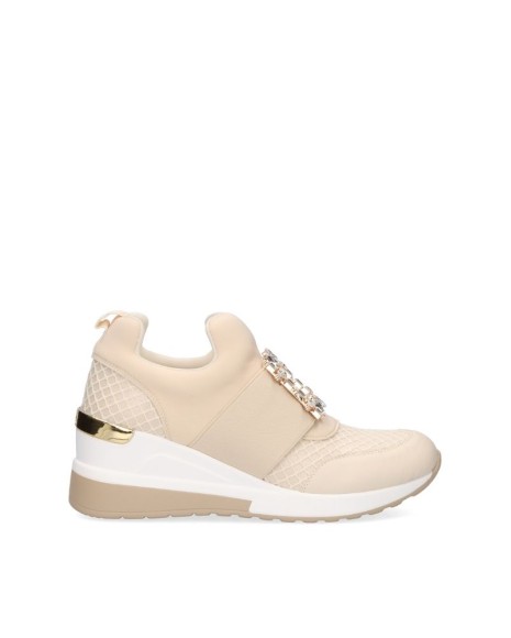 Zapatillas Bajas Mujer EXE Beige 34 51EX15