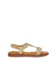 Sandalias Abertas Mulher EXE Ouro ZF1982 F6