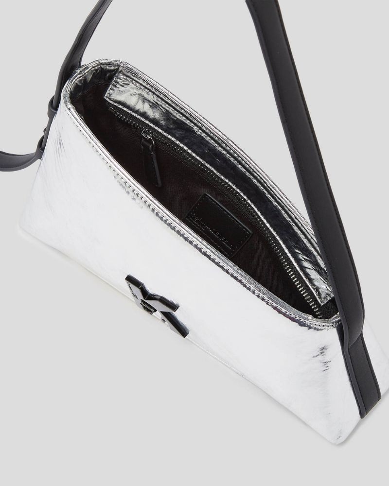 Bolsas Pequenas Festa Mulher Karl Lagerfeld Prata A1W30333