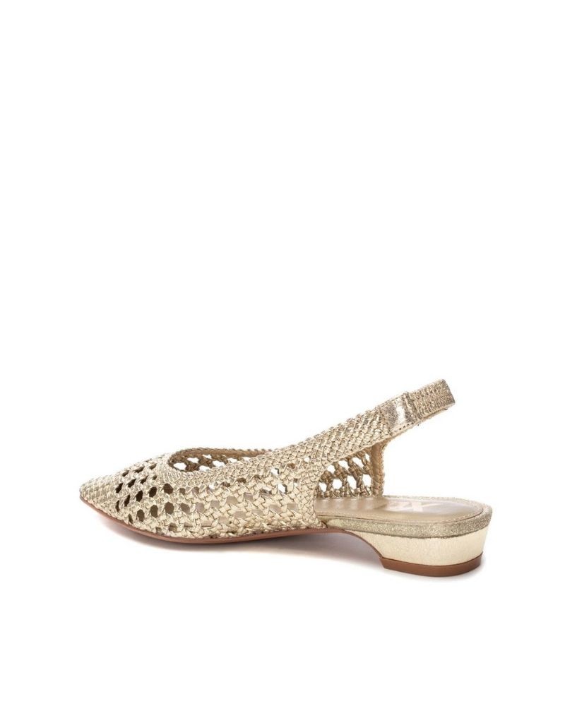 Sapatos Bailarinas Mulher XTI Dourado 143785