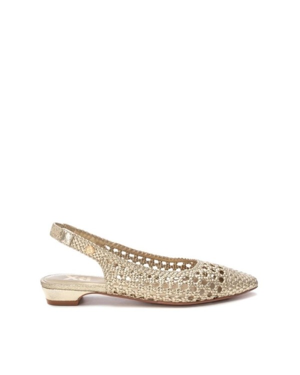  Zapatos Bailarinas Mujer XTI Oro 143785
