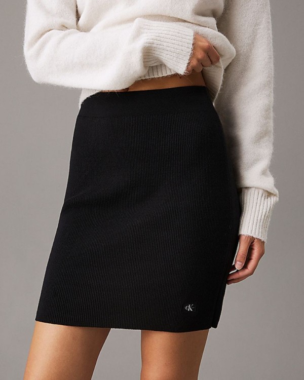  Faldas Mujer CALVIN KLEIN Negro J20J224865