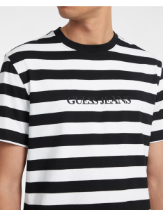 T-shirts Manga curta Homem GUESS Preto M4YI84 K9XF1