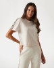 T-shirts Manga curta Mulher GUESS Branco V3RI08 I3Z14