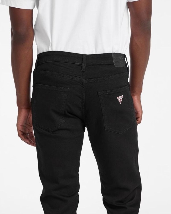  Pantalones Vaqueros Hombre GUESS Negro M4BA1C D5DN1