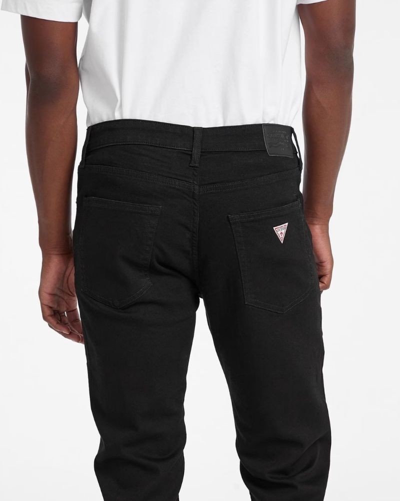  Pantalones Vaqueros Hombre GUESS Negro M4BA1C D5DN1