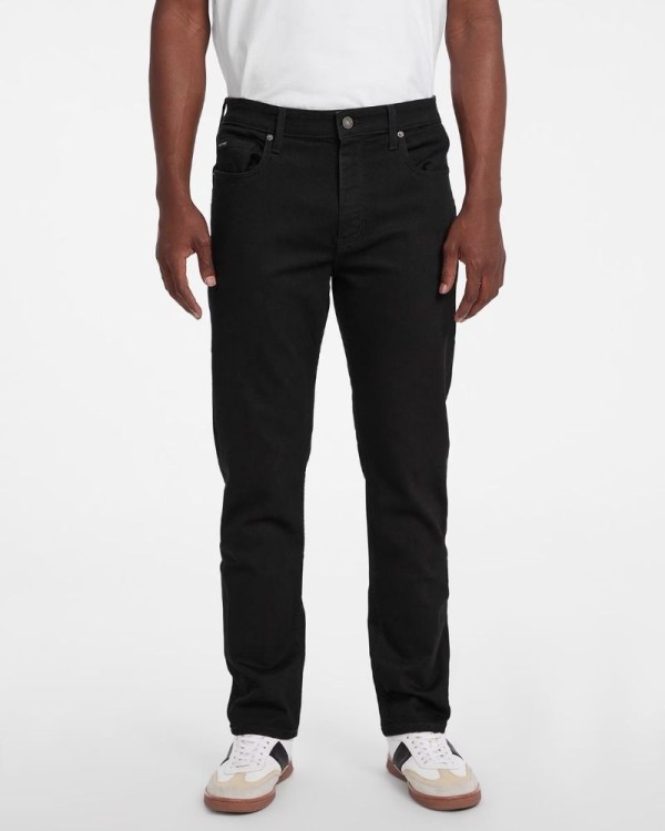 Calças de Gangas Homem GUESS Negro M4BA1C D5DN1