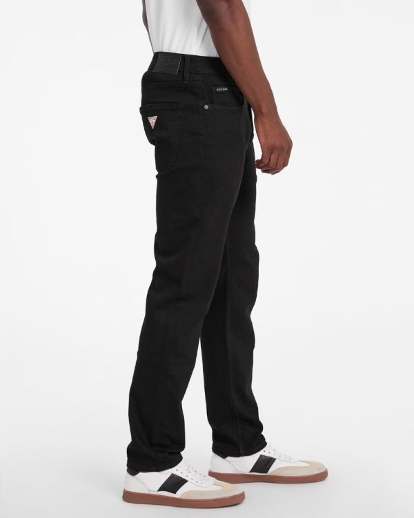  Pantalones Vaqueros Hombre GUESS Negro M4BA1C D5DN1