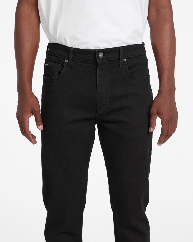 Calças de Gangas Homem GUESS Negro M4BA1C D5DN1