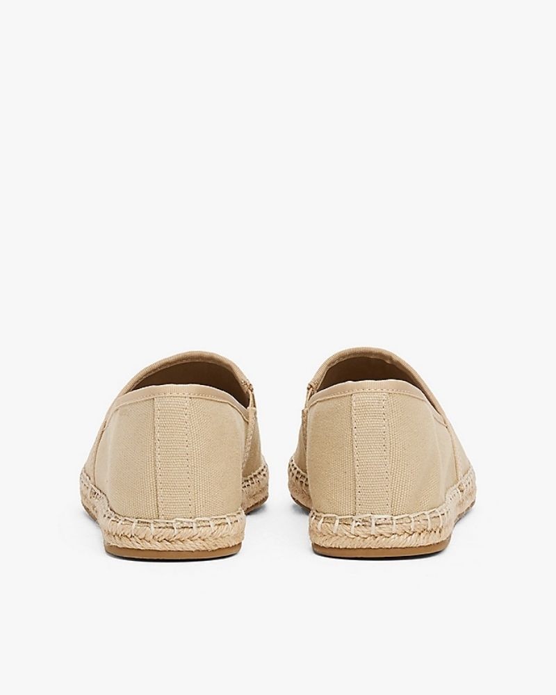 Sapatos Alpargatas Mulher TOMMY HILFIGER Bege FW0FW08541