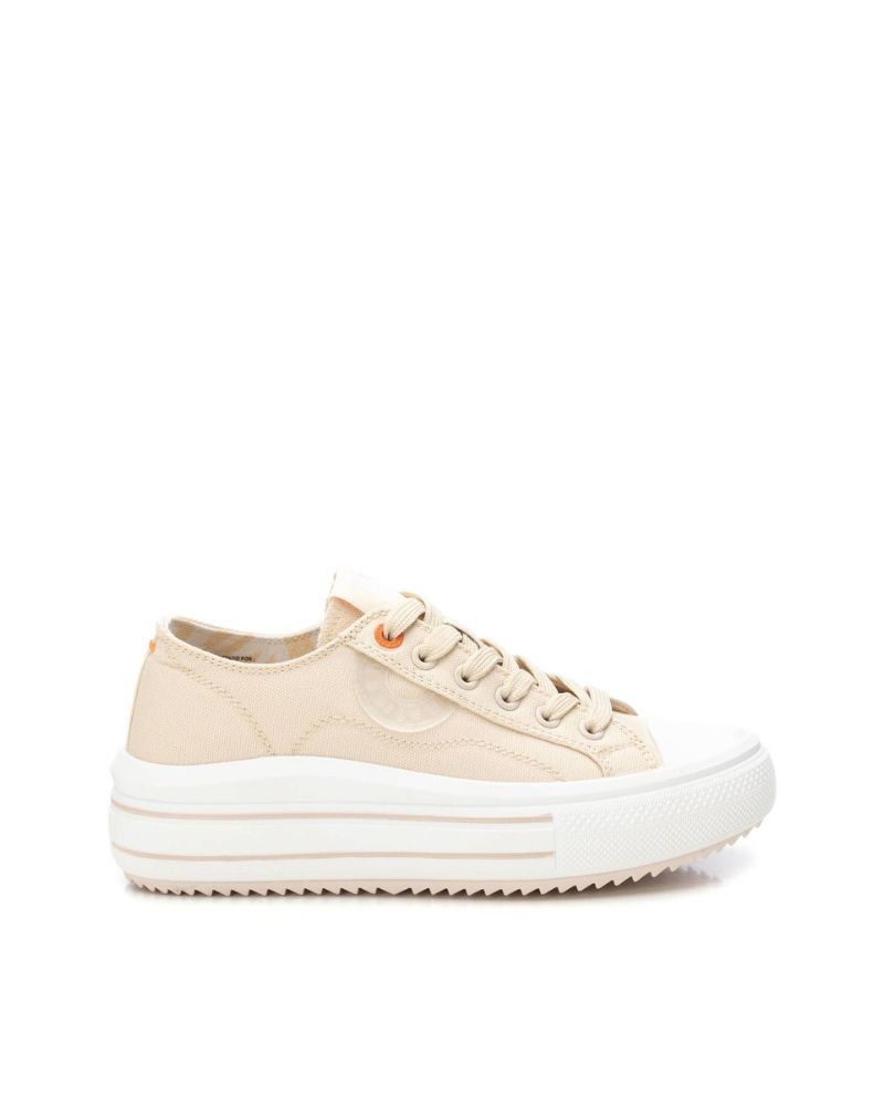  Zapatillas Bajas Mujer REFRESH Beige 172719