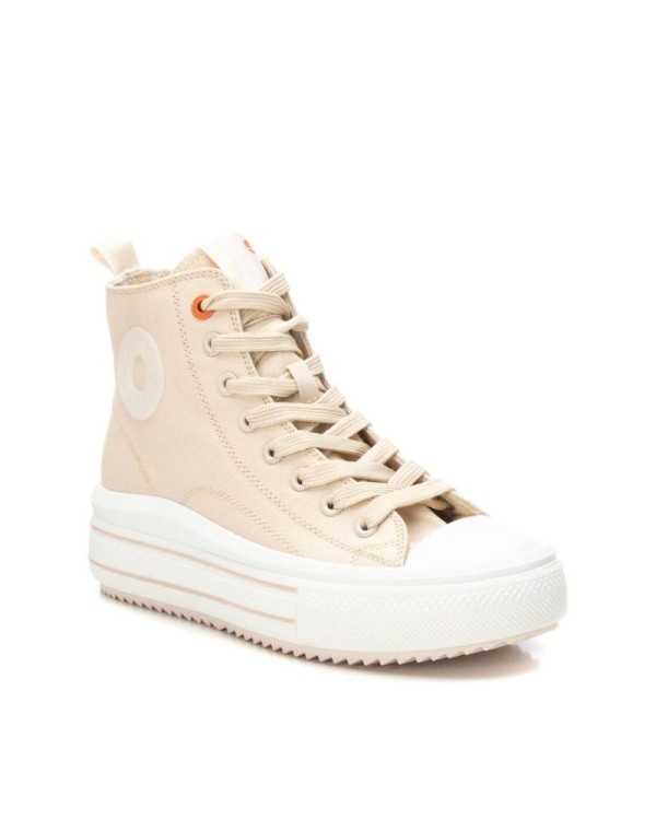  Zapatillas Altas Mujer REFRESH Beige 172722