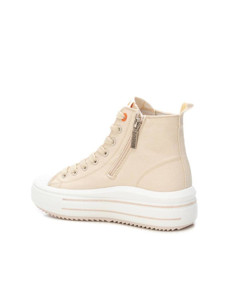  Zapatillas Altas Mujer REFRESH Beige 172722