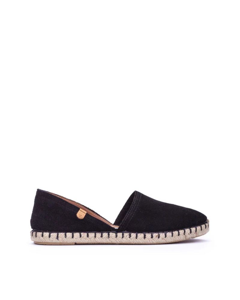  Zapatos Alpargatas Mujer Verbenas Negro CARMEN